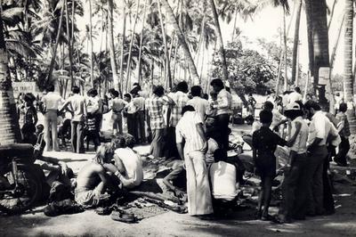 Хиппи в Гоа 1969