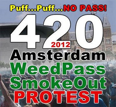Протест хиппи в Амстердаме, Печаль хиппи Нидерланды запретят каннабис туристам 