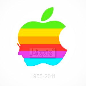 Стив Джобс: хиппи-миллиардер, знак apple